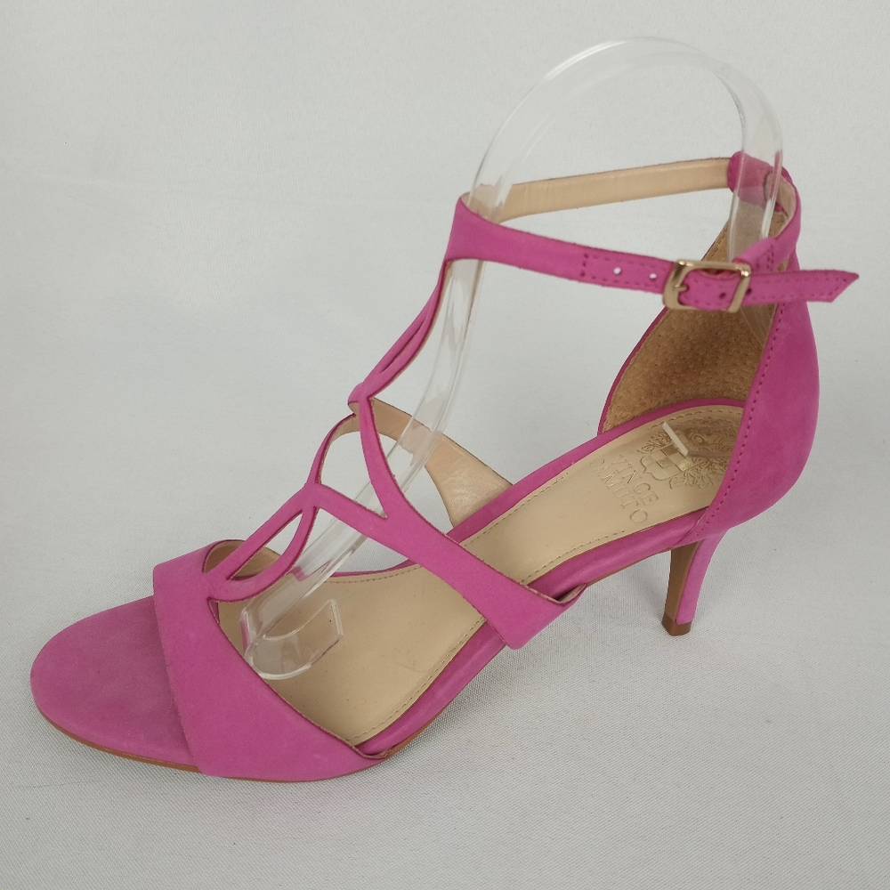 Vince Camuto Payto Suede Strappy Heels